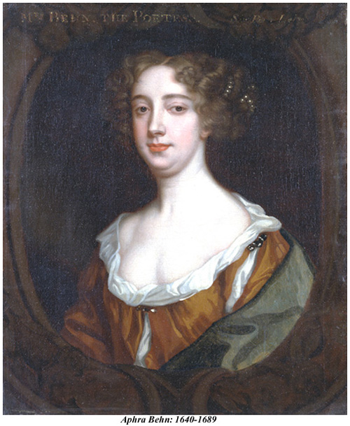 Aphra Behn 1640-1689